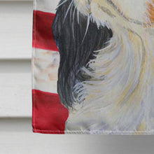 Load image into Gallery viewer, USA American Flag with Cavalier Spaniel Flag Canvas House Size
