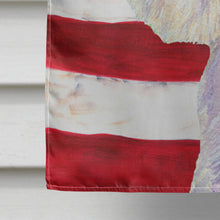 Load image into Gallery viewer, USA American Flag with Westie Flag Canvas House Size