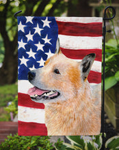 Load image into Gallery viewer, USA American Flag with Australian Cattle Dog Garden Flag – Decorative Outdoor Yard Flag