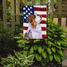 Load image into Gallery viewer, USA American Flag with Australian Shepherd Garden Flag – Decorative Outdoor Yard Flag