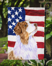 Load image into Gallery viewer, USA American Flag with Australian Shepherd Garden Flag – Decorative Outdoor Yard Flag