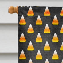 Load image into Gallery viewer, Doberman Candy Corn Halloween Portrait Flag Canvas House Size