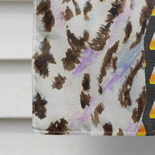 Load image into Gallery viewer, Dalmatian Candy Corn Halloween Portrait Flag Canvas House Size