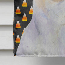 Load image into Gallery viewer, Chihuahua Candy Corn Halloween Portrait Flag Canvas House Size
