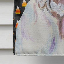 Load image into Gallery viewer, Bulldog English Candy Corn Halloween Portrait Flag Canvas House Size