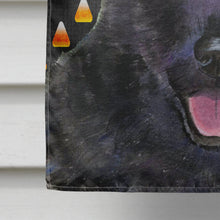 Load image into Gallery viewer, Australian Kelpie Candy Corn Halloween Portrait Flag Canvas House Size