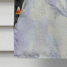 Load image into Gallery viewer, Boxer White Candy Corn Halloween Portrait Flag Canvas House Size