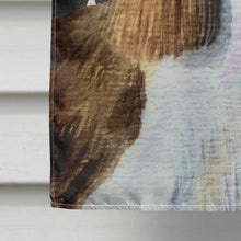 Load image into Gallery viewer, Springer Spaniel Candy Corn Halloween Portrait Flag Canvas House Size