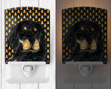 Load image into Gallery viewer, Gordon Setter Candy Corn Halloween Portrait Ceramic Night Light SS4308CNL