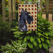 Load image into Gallery viewer, Scottish Terrier Fall Leaves Portrait Garden Flag – Decorative Outdoor Yard Flag