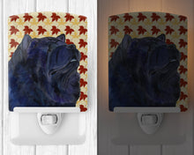 Load image into Gallery viewer, Chow Chow Fall Leaves Portrait Ceramic Night Light SS4355CNL