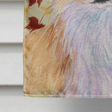 Load image into Gallery viewer, Chihuahua Fall Leaves Portrait Flag Canvas House Size