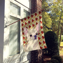 Load image into Gallery viewer, Chihuahua Fall Leaves Portrait Flag Canvas House Size