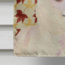 Load image into Gallery viewer, Chihuahua Fall Leaves Portrait Flag Canvas House Size