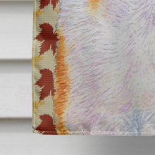 Load image into Gallery viewer, Collie Smooth Fall Leaves Portrait Flag Canvas House Size