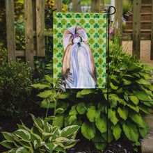 Load image into Gallery viewer, Shih Tzu St. Patrick's Day Shamrock Portrait Garden Flag – Decorative Outdoor Yard Flag