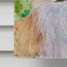 Load image into Gallery viewer, Chihuahua St. Patrick's Day Shamrock Portrait Flag Canvas House Size