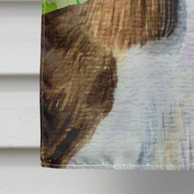 Load image into Gallery viewer, Springer Spaniel St. Patrick's Day Shamrock Portrait Flag Canvas House Size