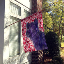 Load image into Gallery viewer, Skye Terrier Hearts Love Valentine's Day Flag Canvas House Size