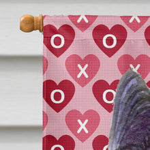 Load image into Gallery viewer, Skye Terrier Hearts Love Valentine's Day Flag Canvas House Size