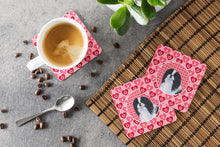 Load image into Gallery viewer, Japanese Chin  Coasters - Set of 4 Lightweight Foam, Absorbent Drink Coasters