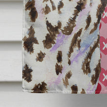 Load image into Gallery viewer, Dalmatian Hearts Love and Valentine's Day Portrait Flag Canvas House Size