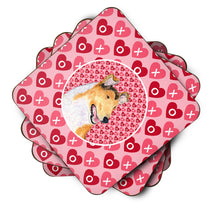 Load image into Gallery viewer, Collie Smooth  Coasters - Set of 4 Lightweight Foam, Absorbent Drink Coasters