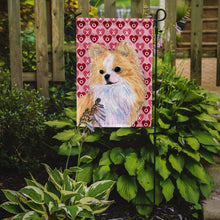 Load image into Gallery viewer, Chihuahua Hearts Love and Valentine's Day Portrait Garden Flag – Decorative Outdoor Yard Flag