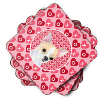 Load image into Gallery viewer, Chihuahua  Coasters - Set of 4 Lightweight Foam, Absorbent Drink Coasters