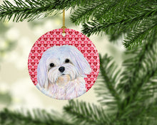 Load image into Gallery viewer, Maltese Ceramic Ornament