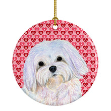 Load image into Gallery viewer, Maltese Ceramic Ornament