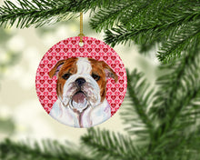 Load image into Gallery viewer, Bulldog English  Ceramic Ornament