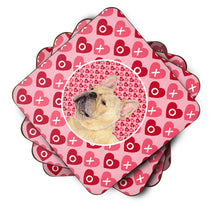 Load image into Gallery viewer, French Bulldog  Coasters - Set of 4 Lightweight Foam, Absorbent Drink Coasters