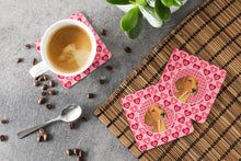 Load image into Gallery viewer, Dachshund  Coasters - Set of 4 Lightweight Foam, Absorbent Drink Coasters