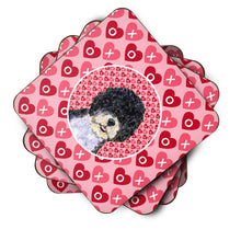 Load image into Gallery viewer, Portuguese Water Dog  Coasters - Set of 4 Lightweight Foam, Absorbent Drink Coasters