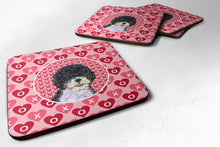 Load image into Gallery viewer, Portuguese Water Dog  Coasters - Set of 4 Lightweight Foam, Absorbent Drink Coasters