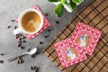 Load image into Gallery viewer, Bulldog English  Coasters - Set of 4 Lightweight Foam, Absorbent Drink Coasters