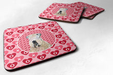 Load image into Gallery viewer, Wheaten Terrier Soft Coated  Coasters - Set of 4 Lightweight Foam, Absorbent Drink Coasters