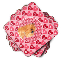 Load image into Gallery viewer, Brussels Griffon  Coasters - Set of 4 Lightweight Foam, Absorbent Drink Coasters