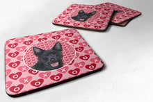 Load image into Gallery viewer, Australian Kelpie  Coasters - Set of 4 Lightweight Foam, Absorbent Drink Coasters