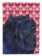 Load image into Gallery viewer, Chow Chow Hearts Love and Valentine's Day Portrait Garden Flag – Decorative Outdoor Yard Flag