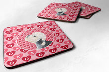 Load image into Gallery viewer, Dandie Dinmont Terrier  Coasters - Set of 4 Lightweight Foam, Absorbent Drink Coasters