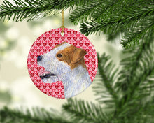 Load image into Gallery viewer, Jack Russell Terrier Ceramic Ornament