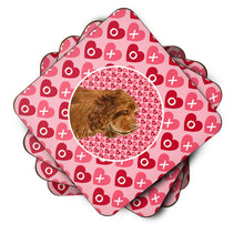 Load image into Gallery viewer, Sussex Spaniel  Coasters - Set of 4 Lightweight Foam, Absorbent Drink Coasters