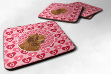 Load image into Gallery viewer, Sussex Spaniel  Coasters - Set of 4 Lightweight Foam, Absorbent Drink Coasters