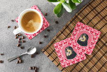 Load image into Gallery viewer, Tibetan Mastiff  Coasters - Set of 4 Lightweight Foam, Absorbent Drink Coasters