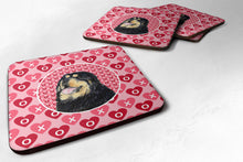 Load image into Gallery viewer, Tibetan Mastiff  Coasters - Set of 4 Lightweight Foam, Absorbent Drink Coasters