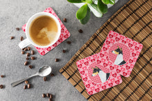 Load image into Gallery viewer, Basenji  Coasters - Set of 4 Lightweight Foam, Absorbent Drink Coasters
