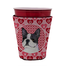 Load image into Gallery viewer, Boston Terrier  Cup Hugger - Reusable Party Cup Sleeve with Personality