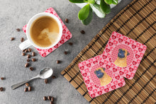 Load image into Gallery viewer, Mastiff  Coasters - Set of 4 Lightweight Foam, Absorbent Drink Coasters